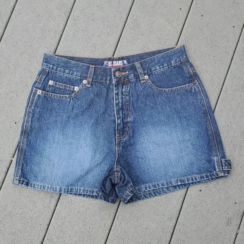 Hi Jeans 90's High Rise Painter Jean Shorts Size 5